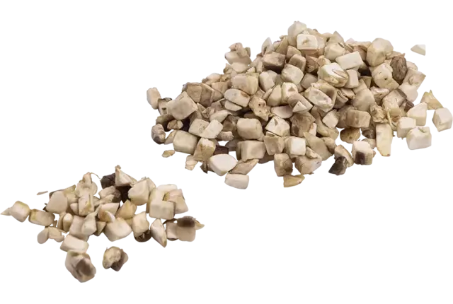 Champignons brunoise 5mm zak 1kg stuk